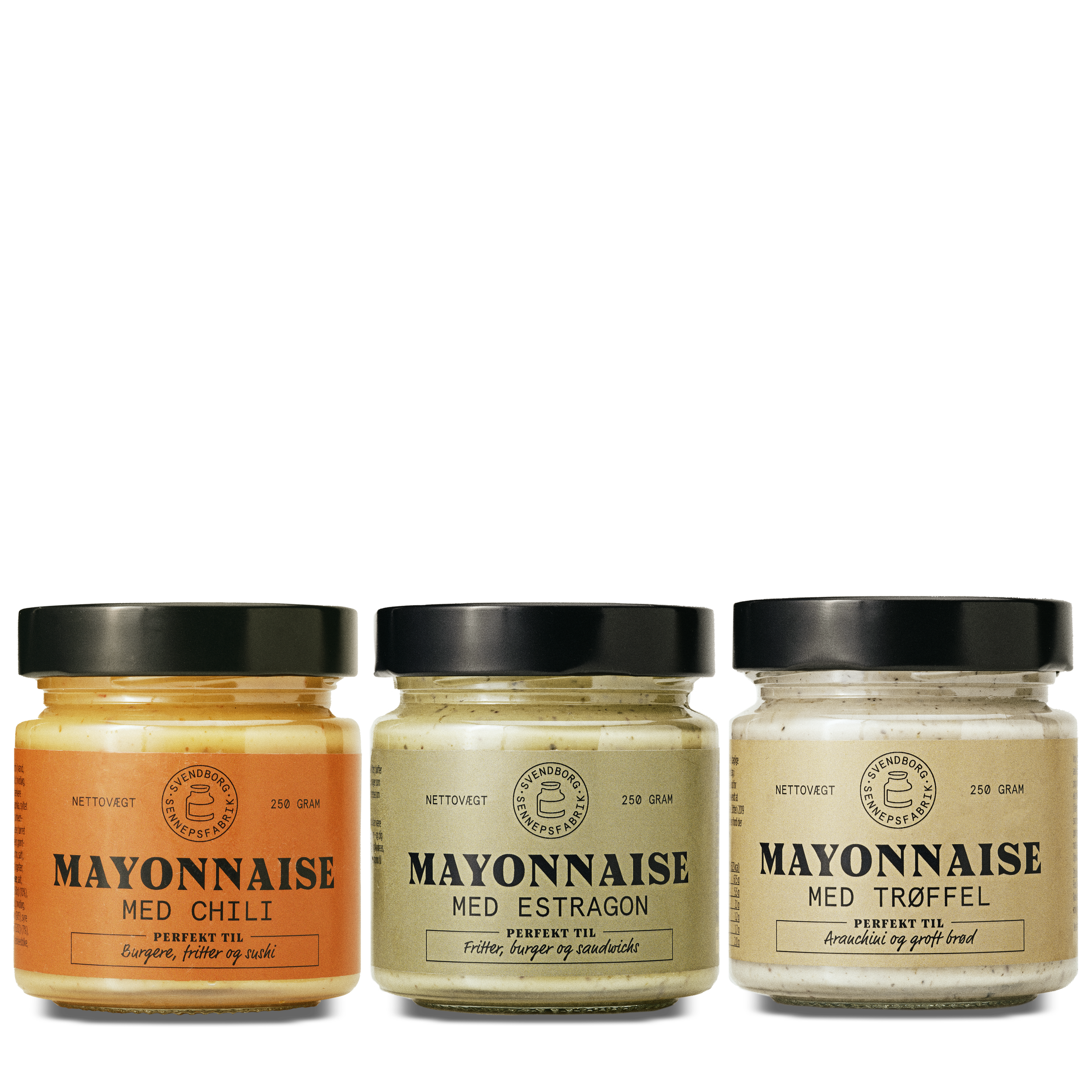 Bland selv mayo sampakke 3 stk.